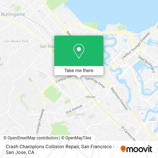Crash Champions Collision Repair map