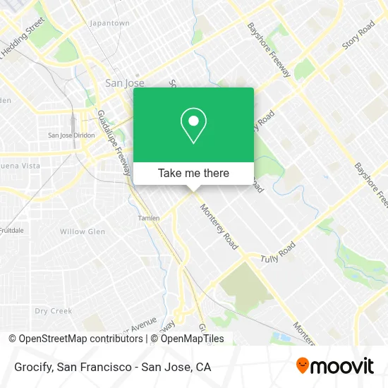 Grocify map