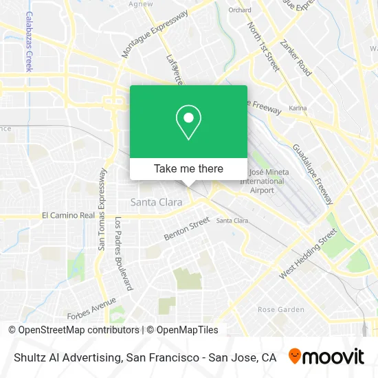 Shultz Al Advertising map