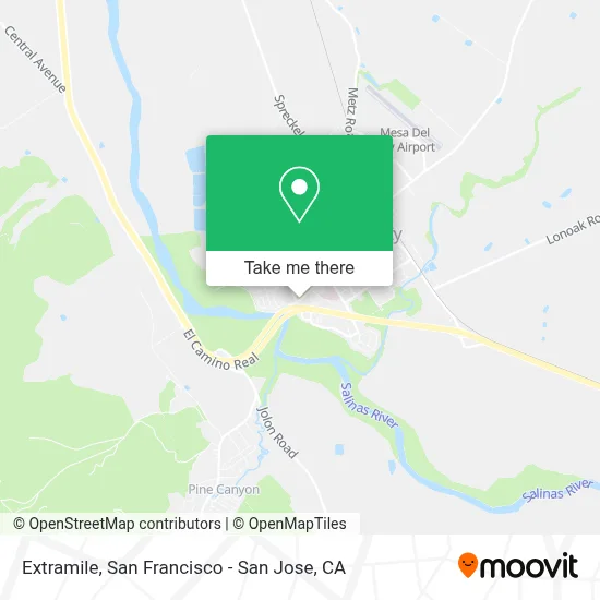 Extramile map