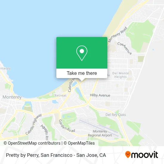 Pretty by Perry map