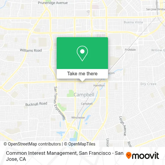Common Interest Management map