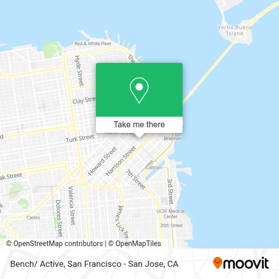 Bench/ Active map