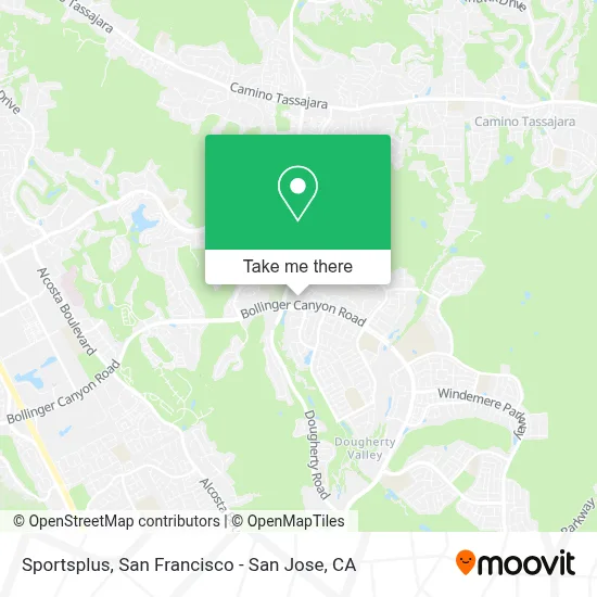 Sportsplus map