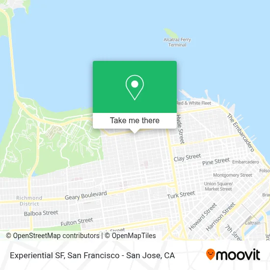 Experiential SF map
