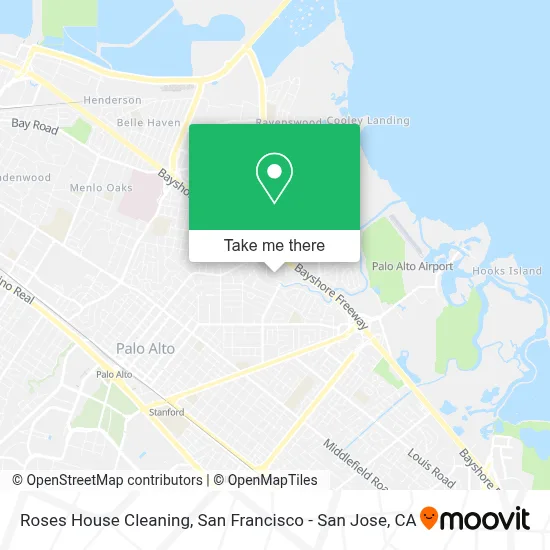 Roses House Cleaning map