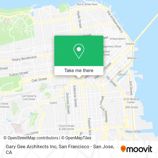 Gary Gee Architects Inc map