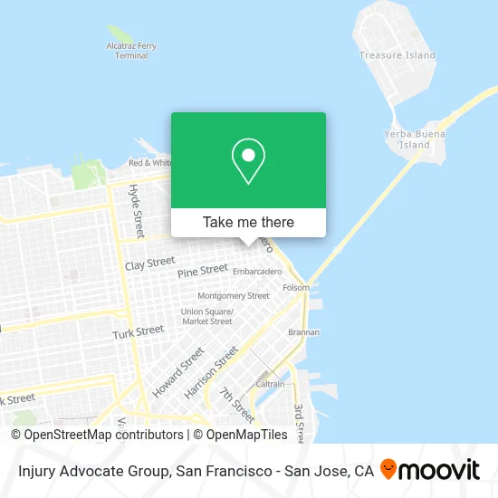 Injury Advocate Group map
