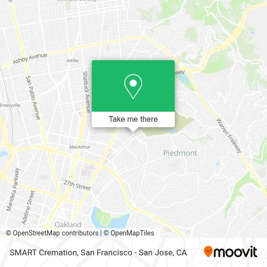 SMART Cremation map