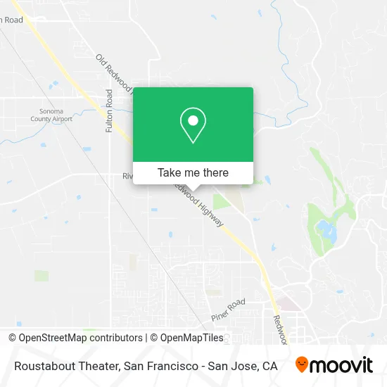 Roustabout Theater map