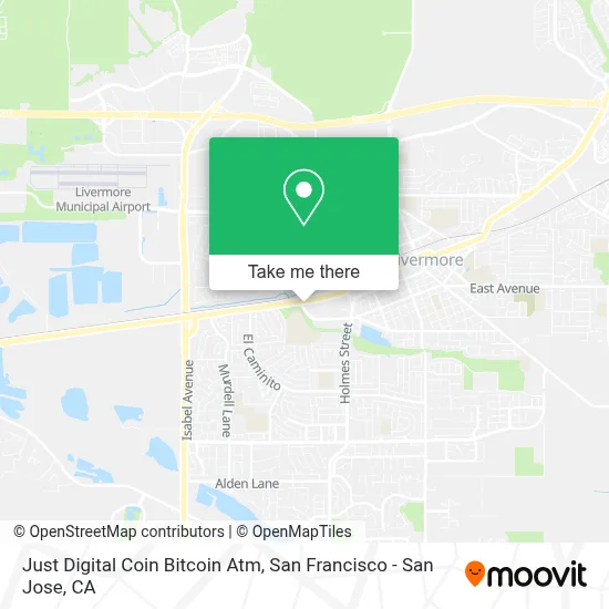 Just Digital Coin Bitcoin Atm map