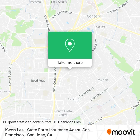 Kwon Lee - State Farm Insurance Agent map