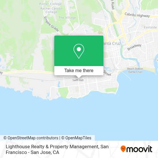 Lighthouse Realty & Property Management map