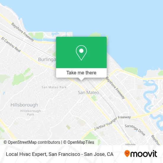 Local Hvac Expert map
