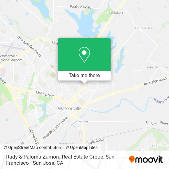 Rudy & Paloma Zamora Real Estate Group map