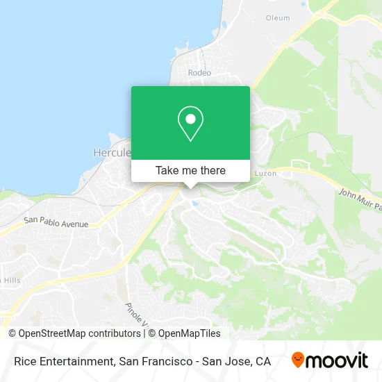 Rice Entertainment map