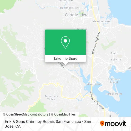 Erik & Sons Chimney Repair map
