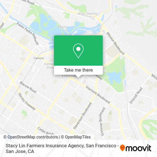 Stacy Lin Farmers Insurance Agency map