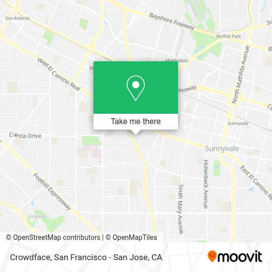 Crowdface map