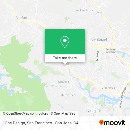 One Design map