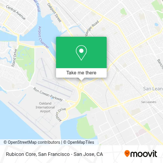 Rubicon Core map