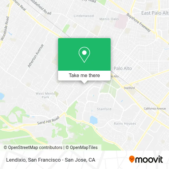 Lendixio map
