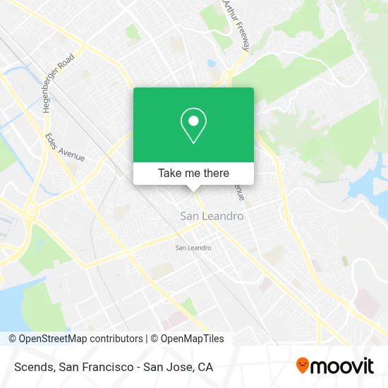 Scends map