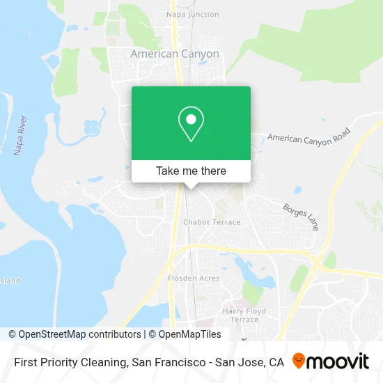 First Priority Cleaning map