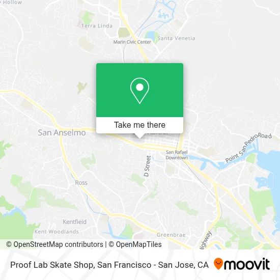 Proof Lab Skate Shop map