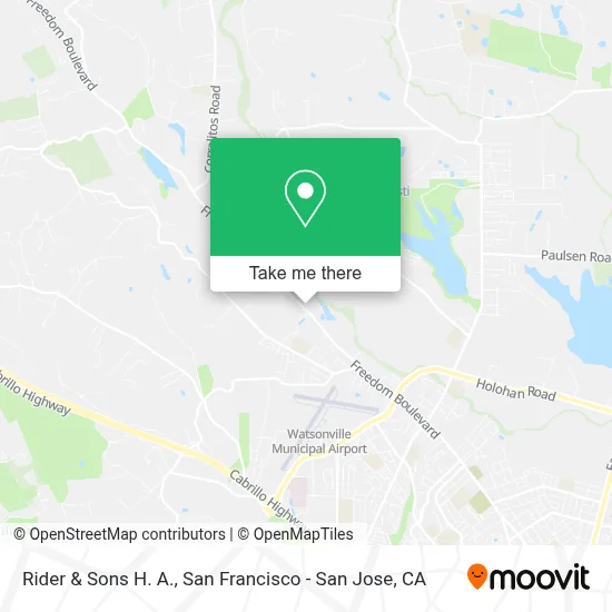 Rider & Sons H. A. map