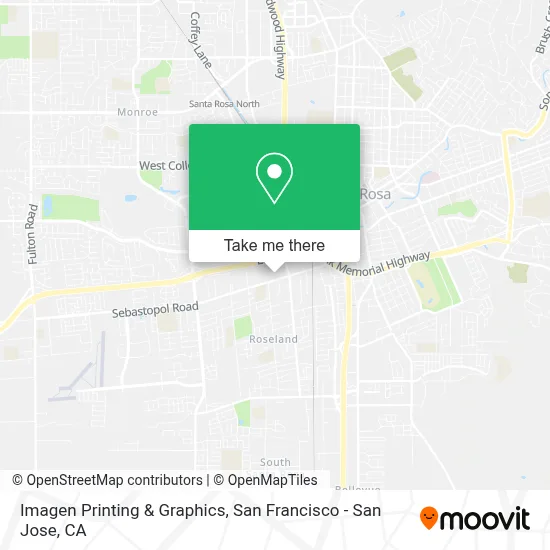 Imagen Printing & Graphics map