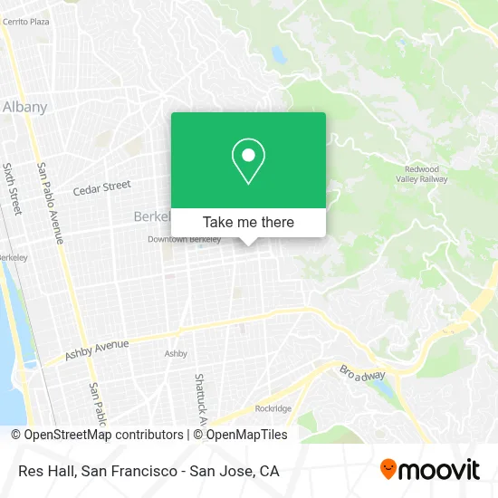 Res Hall map