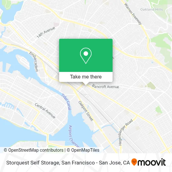 Storquest Self Storage map