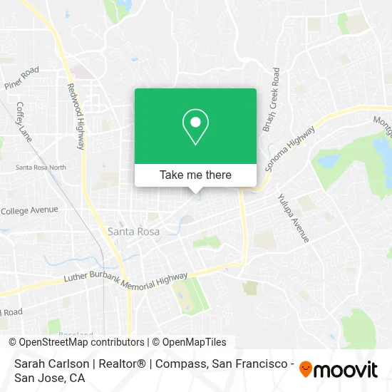 Sarah Carlson | Realtor® | Compass map