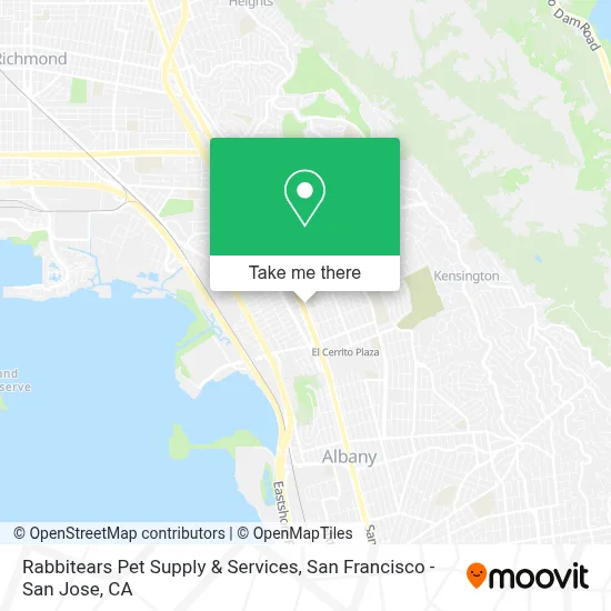 Rabbitears Pet Supply & Services map
