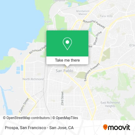 Prospa map