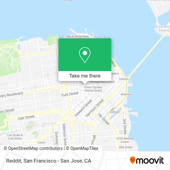 Reddit map