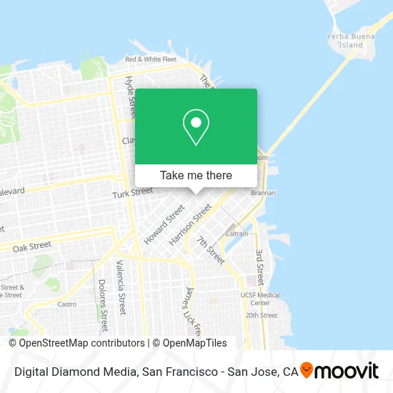 Digital Diamond Media map