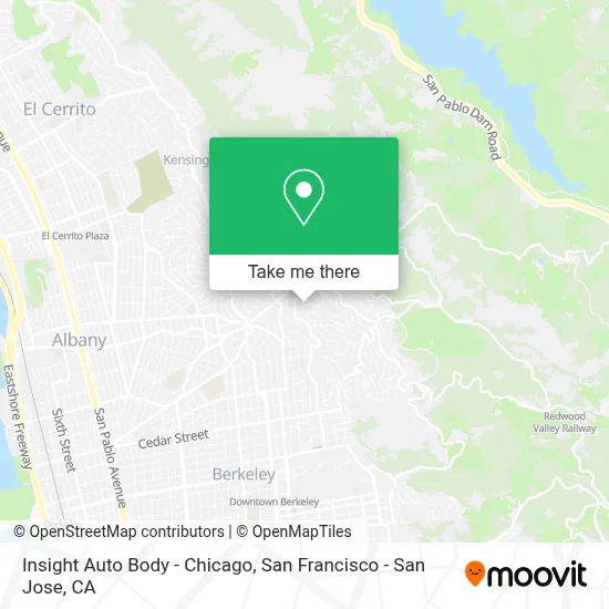 Insight Auto Body - Chicago map