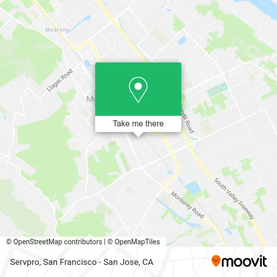 Servpro map