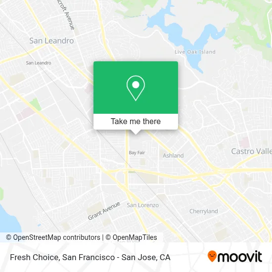 Fresh Choice map