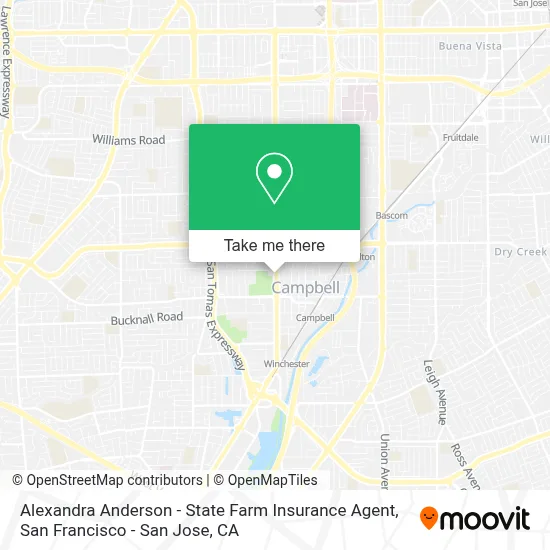 Alexandra Anderson - State Farm Insurance Agent map