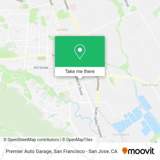 Premier Auto Garage map