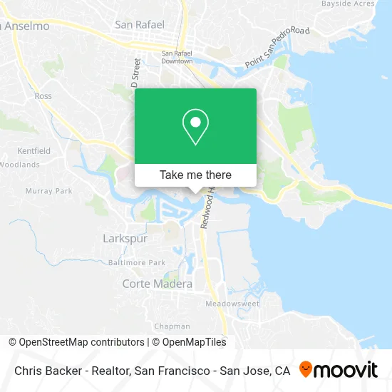 Chris Backer - Realtor map