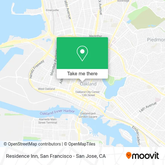 Residence Inn map