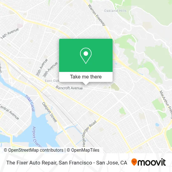 The Fixer Auto Repair map