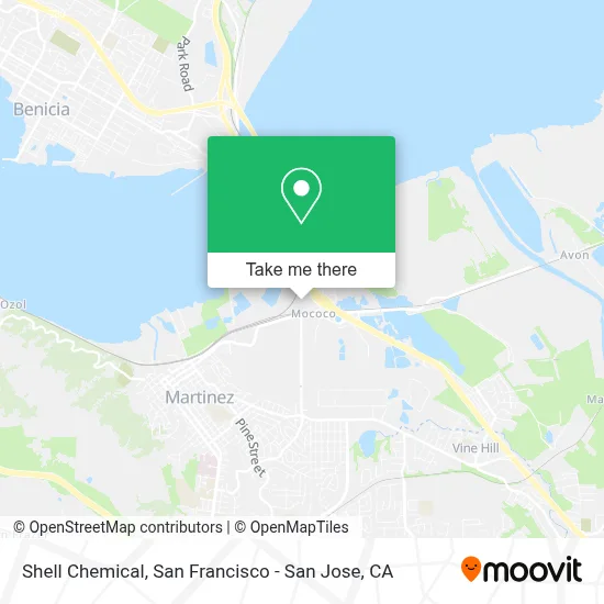 Shell Chemical map