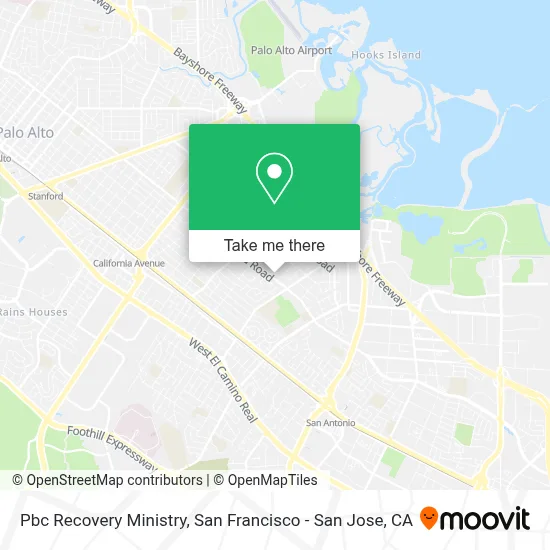Pbc Recovery Ministry map
