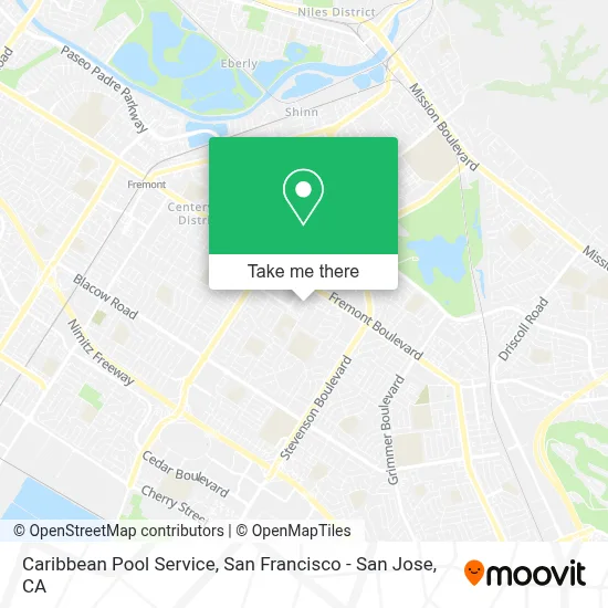 Caribbean Pool Service map