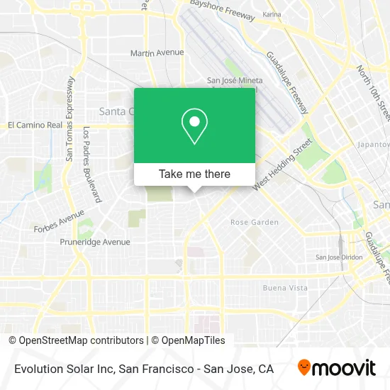 Evolution Solar Inc map